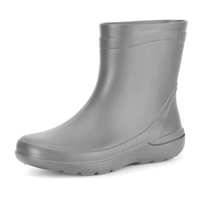 Afbeelding van Ladeheid LA CA RomaSummer Dames Regenlaarzen Rubber Laarzen EVA Zwart 36