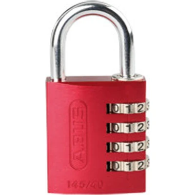 Afbeelding van ABUS ABVS48813 Hangslot 41.5 mm Rood Cijferslot