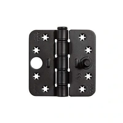 Afbeelding van AXA Veiligheidsscharnier SKG*** Smart Easyfix 89x89MM Ronde Hoek Zwart