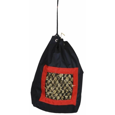 Afbeelding van Horse Guard Hooizak Mesh HG Zwart/Rood