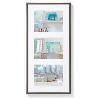 Afbeelding van Walther Design KV320D New Lifestyle, kunststof lijst, 3 x 15 20 cm, staal, 1 stuk