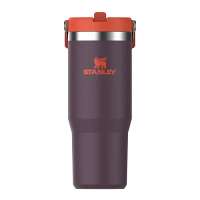 Image de Stanley Flip Straw Tumbler 1.0 Gourde Avec Paille 0.89L Froid Pendant 12 Heures Isotherme Sans BPA Thermos Facile à Transporter Va au Lave Vaisselle Plum