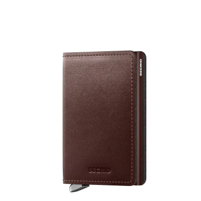 Afbeelding van Secrid Slimwallet portemonnee Dusk dark brown Dames