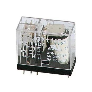 Afbeelding van Velleman Verticaal relais, 5 A/30 VDC 220 VAC, 2 x werkplek, 12 V DC