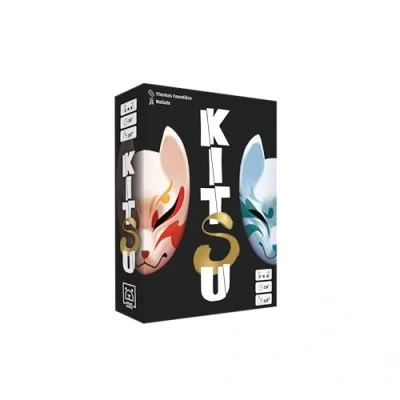 Afbeelding van Blackrock Games KITSU Jeu de société Cartes Tactiques et Malin 10 Ans Plus pour 2, 4 ou 6 Joueurs réflexion, stratégie Ambiance Un Rapide Amusant Grrre