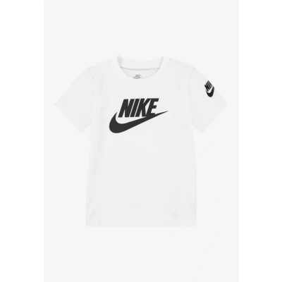 Afbeelding van Nike Sportswear Futura Evergreen TEE Unisex Tshirt print voor kinderen, Maat: 86/92, White