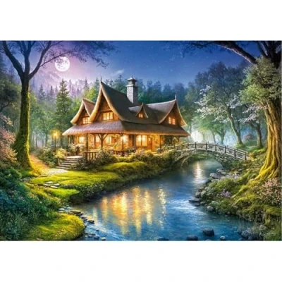 Afbeelding van Forester&#039;s Cottage Puzzel 1000 Stukjes
