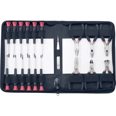 Afbeelding van Basetech 814583 Gereedschapsset Elektricien In tas 19 delig