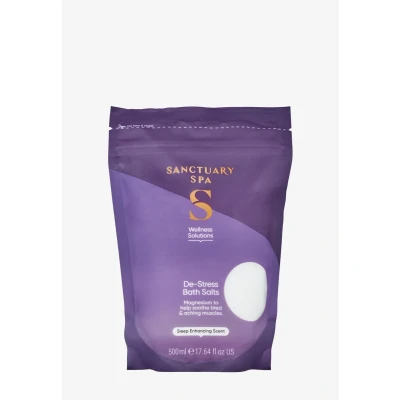 Afbeelding van Sanctuary Spa Wellness Solutions Destress BATH Salts Lichaamsscrub, Maat: 500 g,