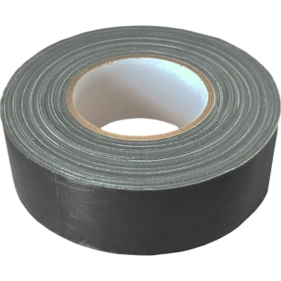 Afbeelding van Kortpack Zwarte Duct Tape 50 Mm X Meter. Extra Sterk Zwart (18 Rollen)