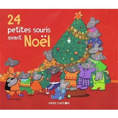 Image de 24 petites souris avant Noël