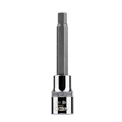 Afbeelding van NEO TOOLS 08 783 Steeksleutelelement 1/2 7422 H8 gereedschapsstaal Binnen zeszijdig