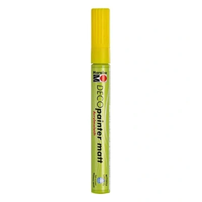 Afbeelding van Marabu Deco Painter punt, 3 4 mm, zonnegeel, 0,8 x 3,2 15 cm