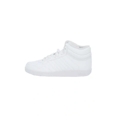 Afbeelding van adidas HOOPS 4.0 MID SHOES Damesschoenen, Ftwr Wit/Ftwr Wit/Core Zwart