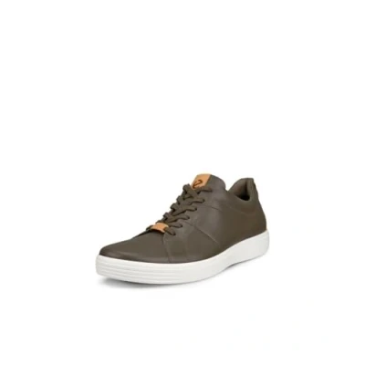 Afbeelding van ECCO leren heren veterschoenen cognac Maat 44 Uitneembare zool