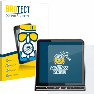 Afbeelding van BROTECT Screenprotector voor Mercedes Benz GLC X254 GPS Navigation 2023 Folie Beschermfolie Beschermglas matte