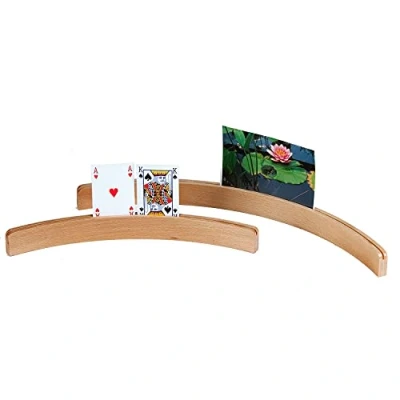Image de Porte cartes en bois grand 50 cm