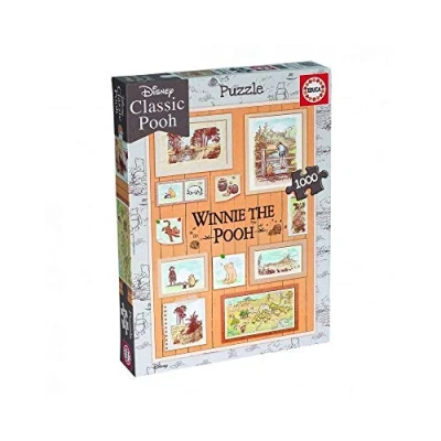 Afbeelding van Educa Borras 18256 Winnie The Pooh 1000 Stuk Fotoframes Jigsaw Puzzel, Multi