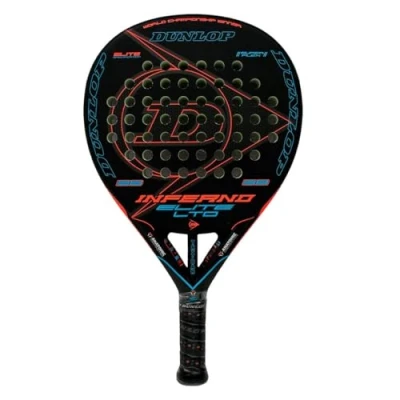 Afbeelding van Dunlop Inferno Elite Lt G1 Hl Blue And Orange 623723 Ofp Padel Racket