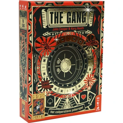 Afbeelding van 999 Games The Gang Kaartspel Trommel je bende op en bereid voor om een ​​reeks bankovervallen te plegen Met de kracht van poker! Het klassieke pokerspel coöperatieve twist extra uitdagingen