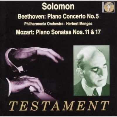Afbeelding van Solomon Beethoven: Piano Concerto no 5; Mozart: Sonatas