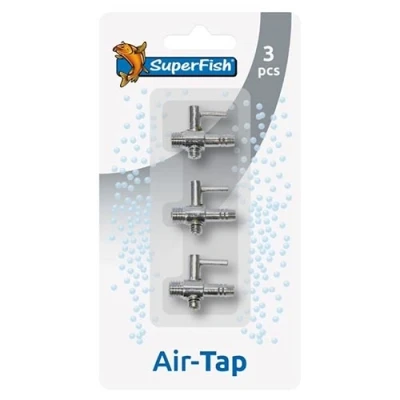 Afbeelding van Superfish RVS Air tap Valve Luchtkraan 1 weg
