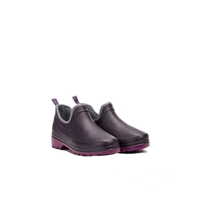 Afbeelding van Aigle Taden Korte laarzen, Dames, Maat: 36, Dark purple Natuurrubber