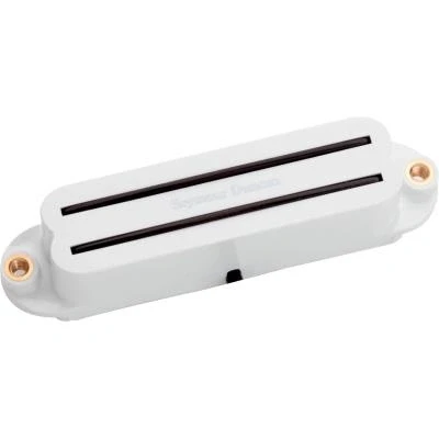 Image de Accessoires Guitares Seymour Duncan Shr 1B W Hot Rails Strat Chevalet Blanc Doubles / Humbuckers