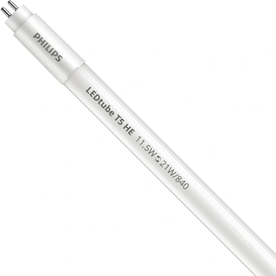Afbeelding van Philips LEDBuis T5 MASTER (Mains) High Efficiency 11.5W 1700lm 840 Koel Wit 85cm Vervangt 21W