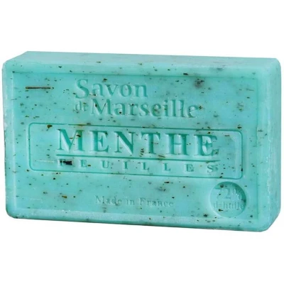 Afbeelding van Natuurlijke Marseille zeep Muntblaadjes 100gr