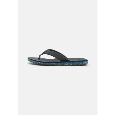 Afbeelding van Quiksilver Carver Teensandalen, Heren, Maat: 39, Grey 2 Veloursleer