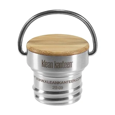 Afbeelding van Klean Kanteen RVS &quot;Loop Cap&quot; schroefdop bamboe