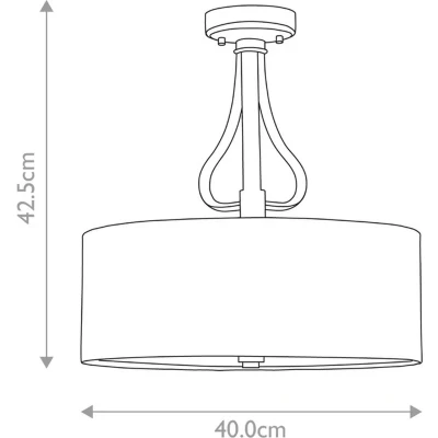 Afbeelding van Elstead Lighting LED Badkamerarmatuur Falmouth 3W 3000K 900Lm 830 IP44 Dimbaar French Gold/ White Shade