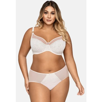 Afbeelding van AVA MAXI Beugel BH, Dames, Maat: 80D, Biały