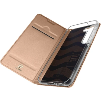 Afbeelding van Telefoon hoesje geschikt voor Samsung Galaxy S23 Dux Ducis Skin Pro Book case Rose Goud