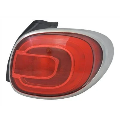Afbeelding van TYC 11 12363 06 2 Achterlicht rechts LED Zonder lamphouder, Met FIAT: 500L