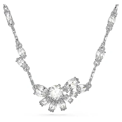 Afbeelding van Swarovski GEMA Pendant Ketting silvercoloured, Dames, Maat: One Size, Silver coloured
