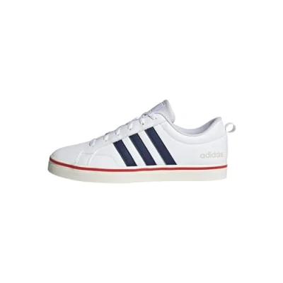 Image de adidas Homme VS Pace 2.0 Shoes, ftwr white/dark blue/better scarlet, 47 1/3 EU