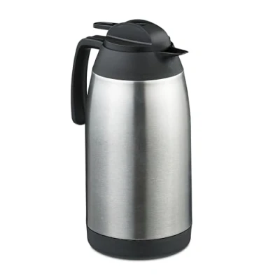 Afbeelding van Relaxdays thermoskan 2,1 liter isoleerkan met drukknop koffiekan dubbelwandig
