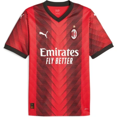 Afbeelding van Puma AC Milan HOME Replica Fanartikel, Heren, Maat: Large, For all time red/black
