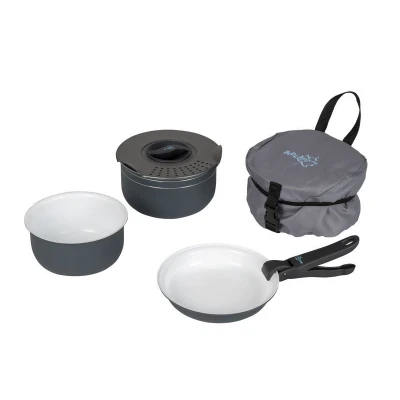 Afbeelding van Bo Camp Pannenset Trekking 5 Delig Keramische Coating