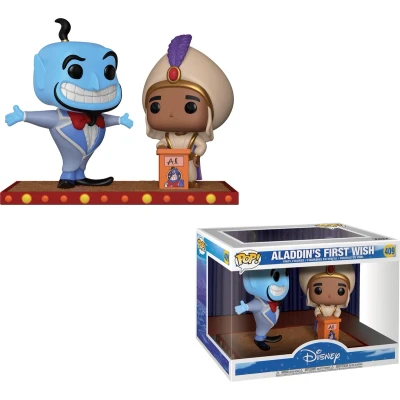 Afbeelding van Pop Movie Moment Disney Aladdin en Genie Vinyl Figuur