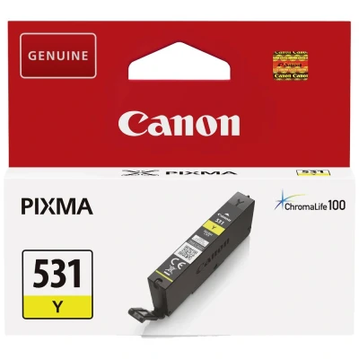 Afbeelding van Canon CLI 531Y Inktcartridge Geel