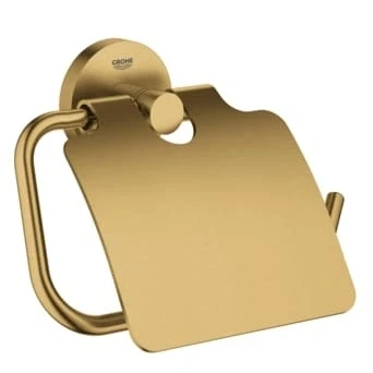 Afbeelding van Grohe Essentials closetrolhouder met klep cool Sunrise Geborsteld