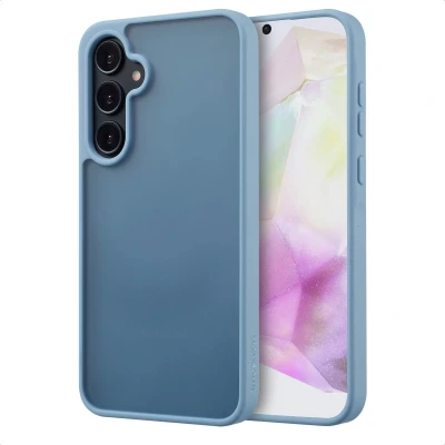 Afbeelding van imoshion Hoesje Geschikt voor Samsung Galaxy A35 Color Guard Backcover Lichtblauw