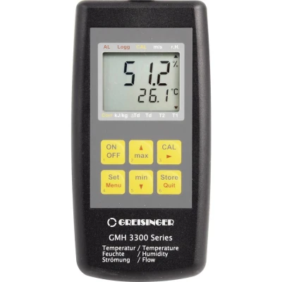 Afbeelding van Greisinger GMH 3351 Luchtvochtigheidsmeter (hygrometer) 0 % Hrel 100 Datalogger functie