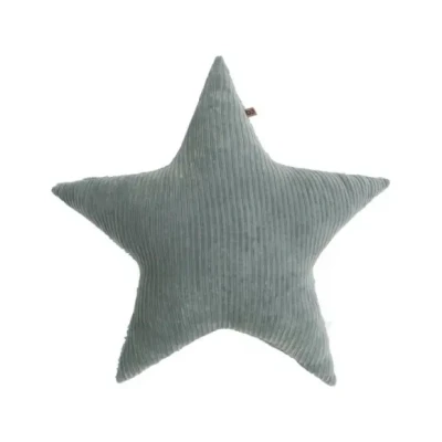 Afbeelding van Baby&#039;s Only Sierkussen babykamer ster teddy Sense Zeegroen 45x40 cm Inclusief kussenvulling