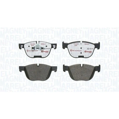 Afbeelding van MAGNETI MARELLI 363700406049 Remblokkenset voorbereid voor waarschuwing bij slijtage BMW: X5, X6