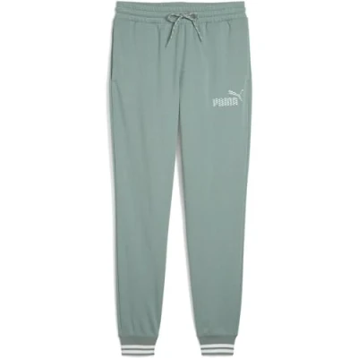 Afbeelding van Puma United Sweatpants Trainingsbroek, Heren, Maat: XL, Green moon
