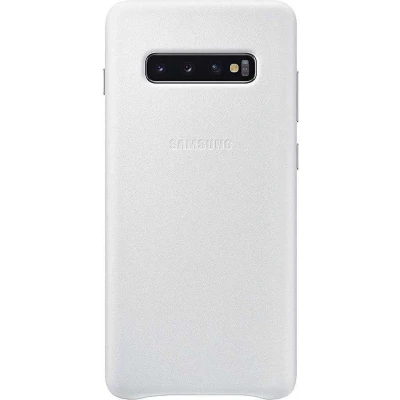 Afbeelding van EF VG975LWEGWW Samsung Leather Cover Galaxy S10 Plus White